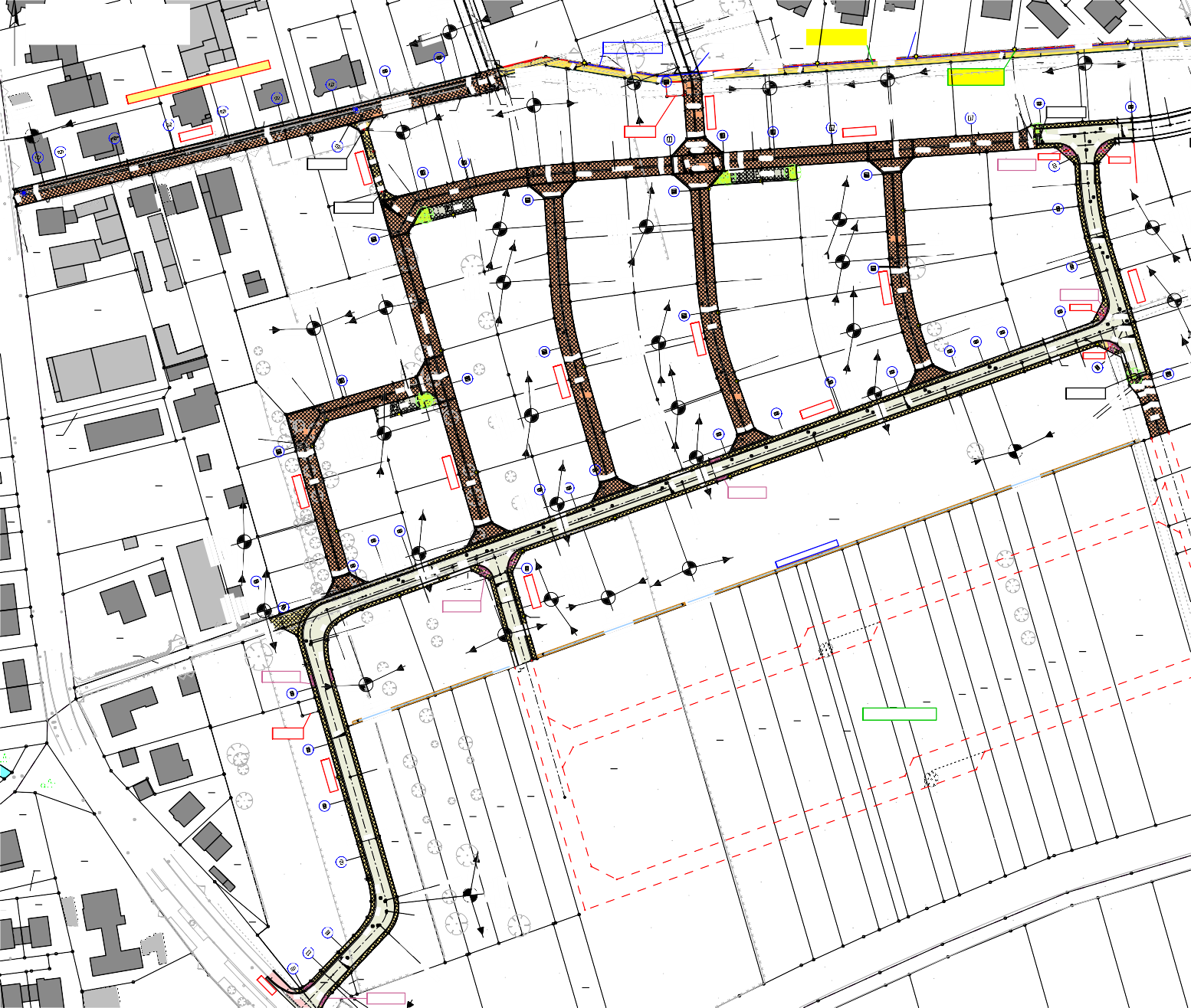 Übersichtsplan zweiter Bauabschnitt