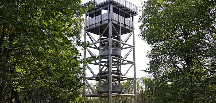 Wintersteinturm lädt zum Besteigen ein