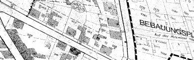Alter Bebauungsplan Alter Bebauungsplan